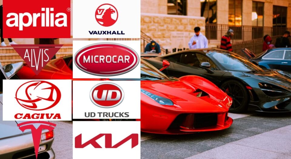 Iconic Car Logos That are Red